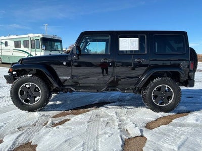 2012 Jeep Wrangler Unlimited Sahara Altitude